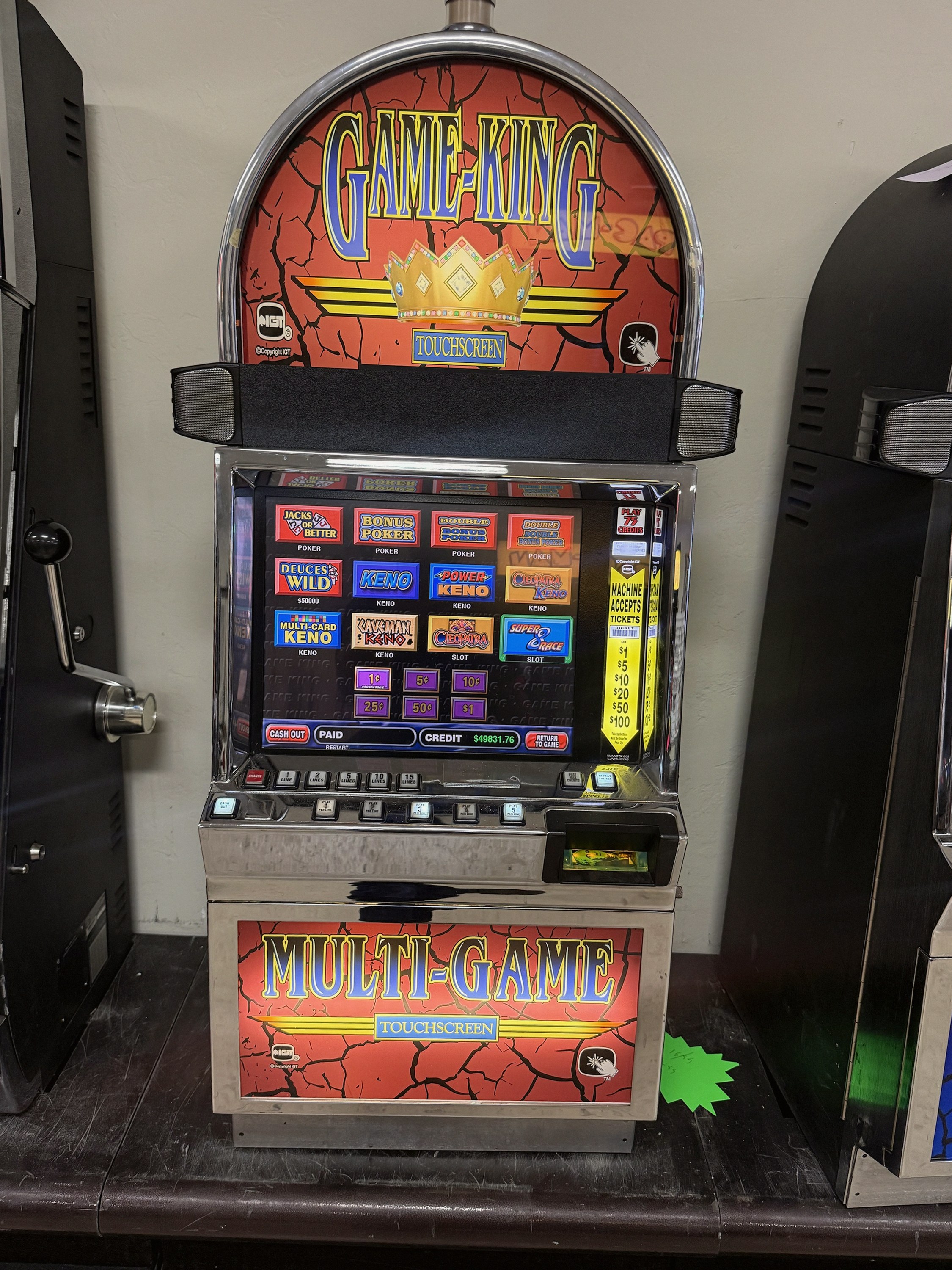 IGT Game King Slot Machine